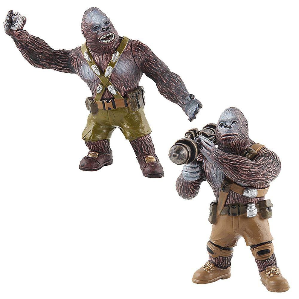 Sólido Pvc Gorilla-A Modelo Figura de Ação Brinquedo Chimpanzé Decoração Brinquedo Para Crianças
