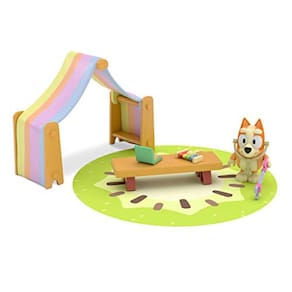 Bluey Bingo`s Playroom, com 2.5" Figura, Dossel, Mesa, C