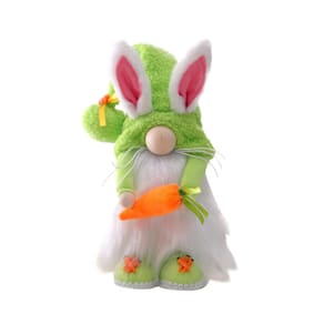 Decoração de Páscoa Lã Coelho Bonito Boneca Sem Rosto Decoração para Casa Boneca Ornamento