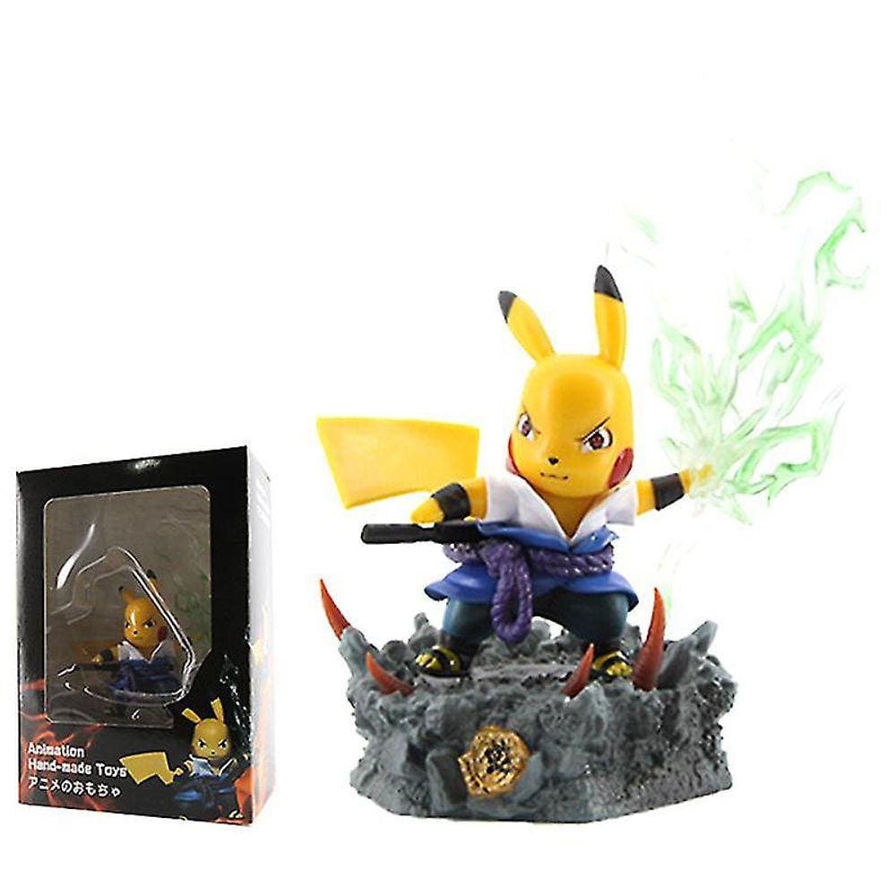 Pikachu Cos Naruto Modelo Decoração Boneca estilo 2
