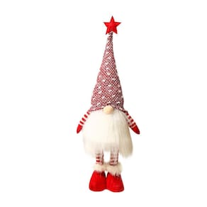 Boneca de Natal com luzes brilhantes Rudolph Boneca Sem Rosto Ol