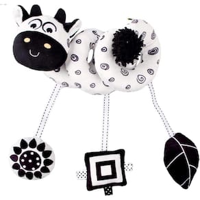 Assento de carro de brinquedo pendurado Crib Move, Animal Circle Pelúcia Toy Pr
