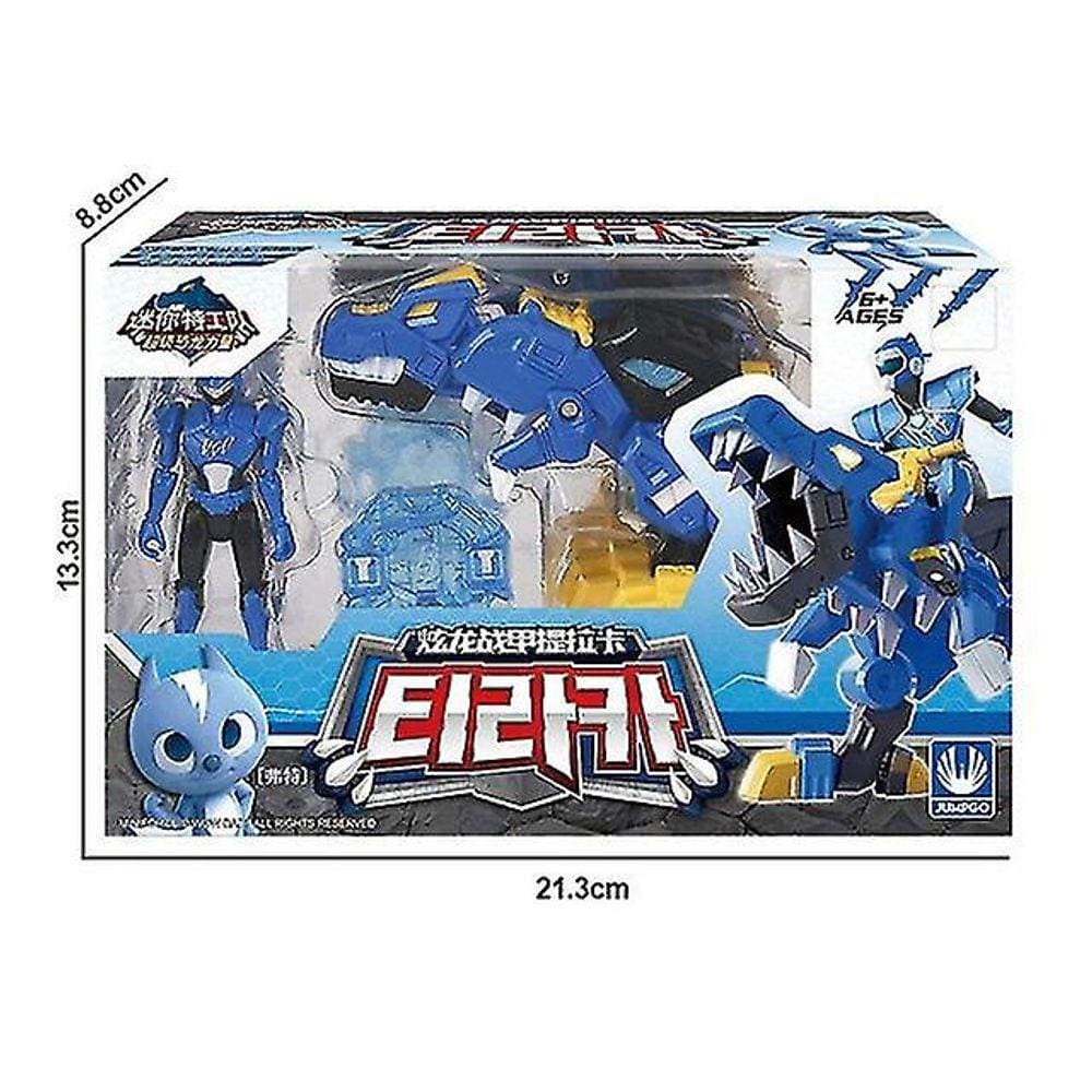Mini Force Transformation Brinquedos Figuras de Ação Miniforce X Si