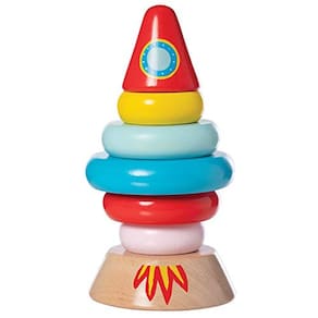 Manhattan Toy Stacker Rocket Bebê e Criança 7 Piece Magn