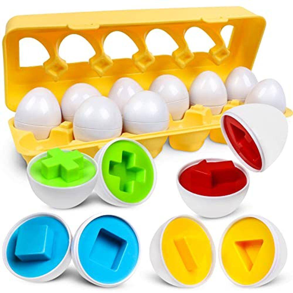 kizh Correspondência Ovos Cor & Forma Recoginition Sorter Puzzl