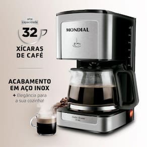 Cafeteira Elétrica Mondial C-44-32X-SI