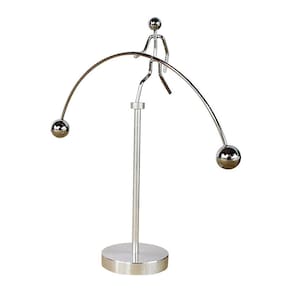 Newtons Cradle Steel Balance Bike Diversão Física Ciência Desenvolvimento Educacional Mesa Brinquedo Presente