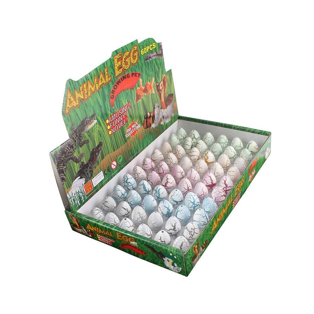 Dinossauro crescente para incubação Brinquedos educativos para crianças Dinossauro rachado preto pequeno Dinossauro Dinossauro deformado