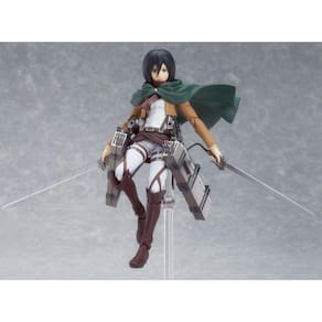 15cm Ataque em Titã Anime Figura 203# Mikasa Ackerman Action Figure Figurine Toys| Figuras de Ação