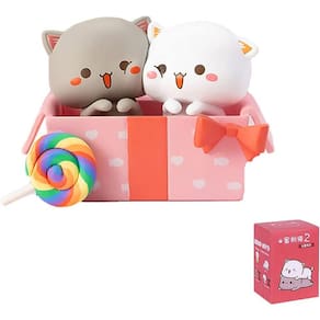 Mitao Cat Série Blind Box Kawaii Figuras Ação Aleatória Col