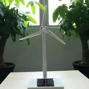 Moinho de vento movido a energia solar modelo moinho de vento educação fun science brinquedos plásticos turbina eólica para crianças garotos brinquedo