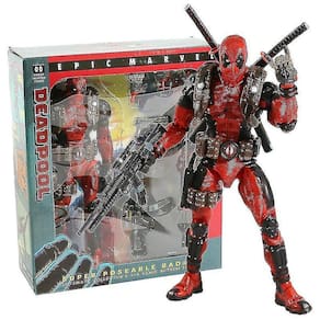 18cm NECA Deadpool Ultimate Action Figure Toy Collection Model| Figuras de Ação