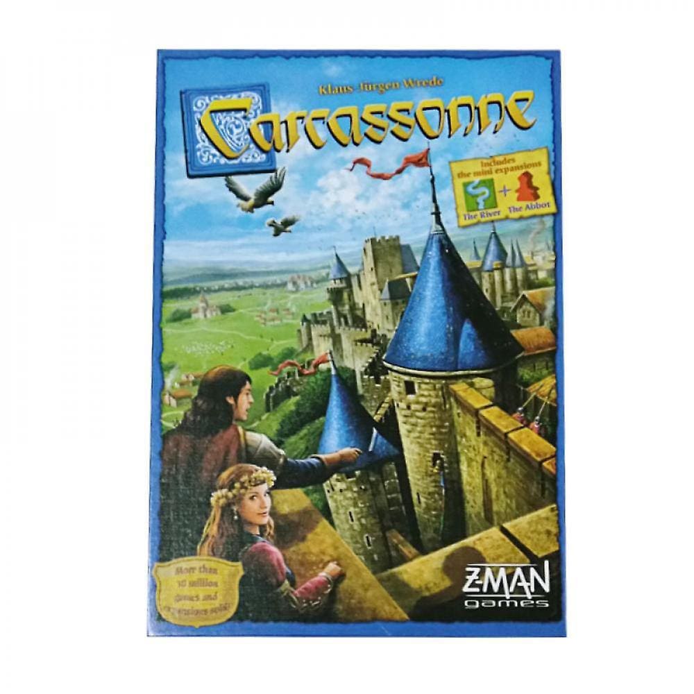 Carcassonne Board Game Carcassonne Versão Casual Party Board Game Card