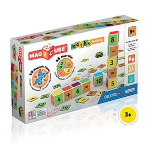 Geomag Brinquedos Magnéticos | Ímãs para Crianças | Magicube Matemática Bu