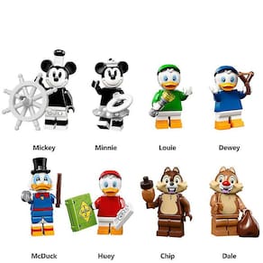 Disney Minifiguras Mickey e Minnie Building Blocks Kids To