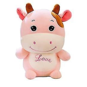25cm desenhos animados bonito desenho animado vaca boneca brinquedo Dia dos Namorados presente