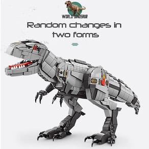 Ideas Animal Set Building Blocks Jurassic Dinosaur Series Tyrannosaurus Model Bricks Assembly Toys Holiday Gifts For Children| Blocos