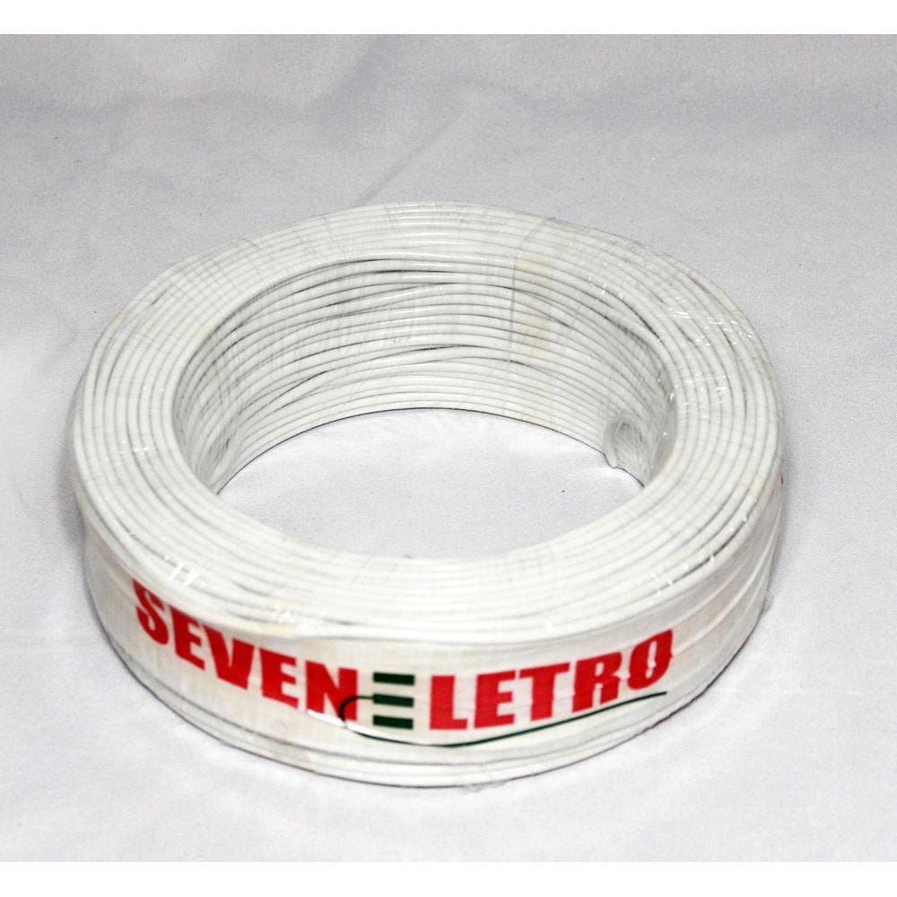 Cabo Flexível 2,5mm Branco 70mts - Oferta