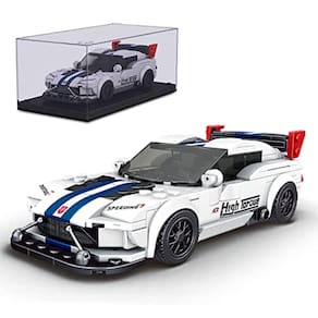 Kit de construção de carros do Campeão de Velocidade Mould King Racing com Acr