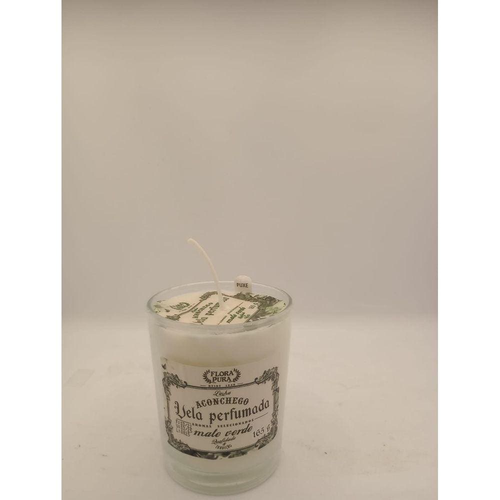 Vela de Mate Verde com Óleo de Palma | Hidratante | 165gr