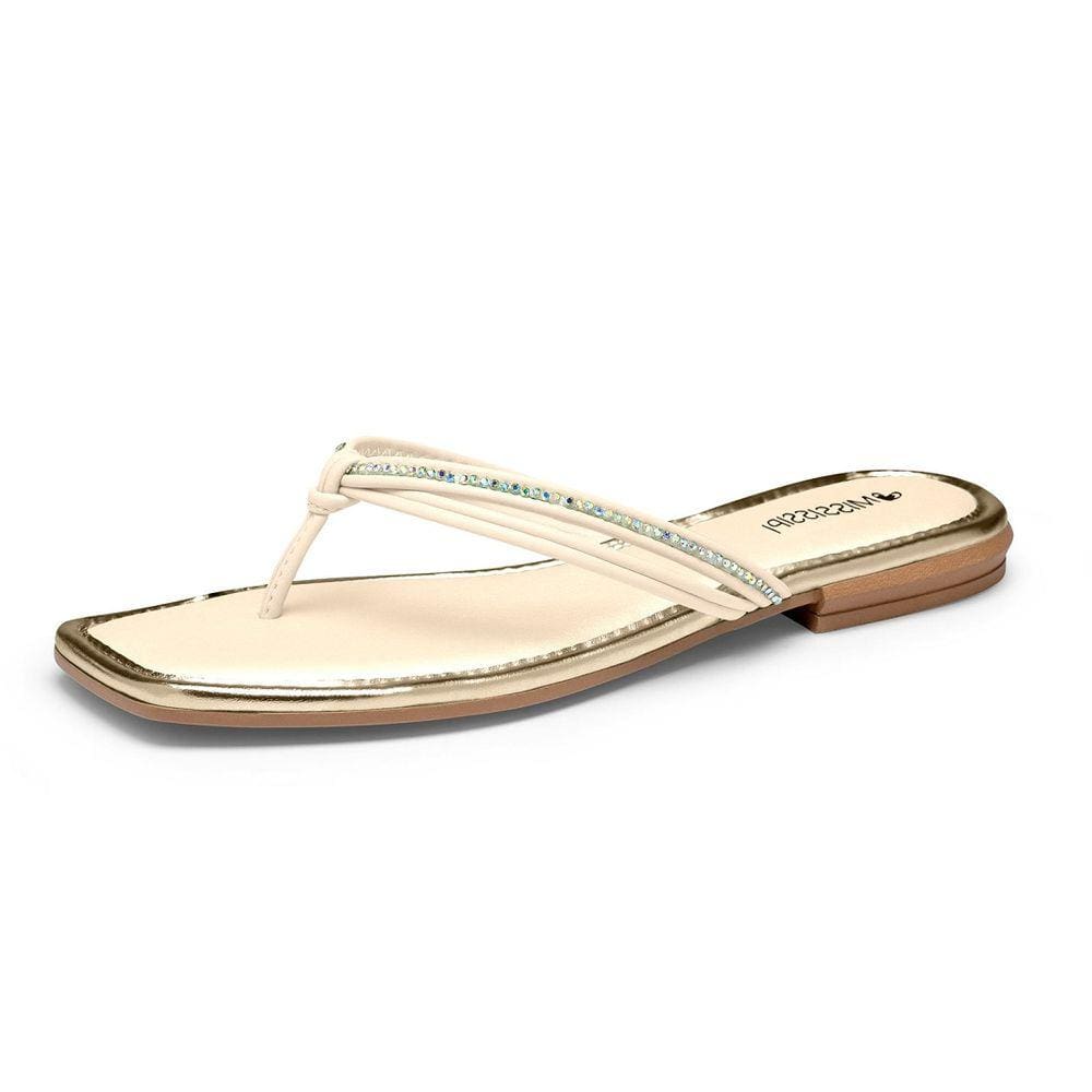 Chinelo Rasteirinha de Brilho Mississipi Mi021