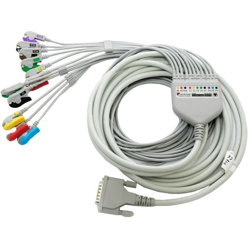Cabo de Pac Ergometria PC USB 15 Pinos - 100% Compatível
