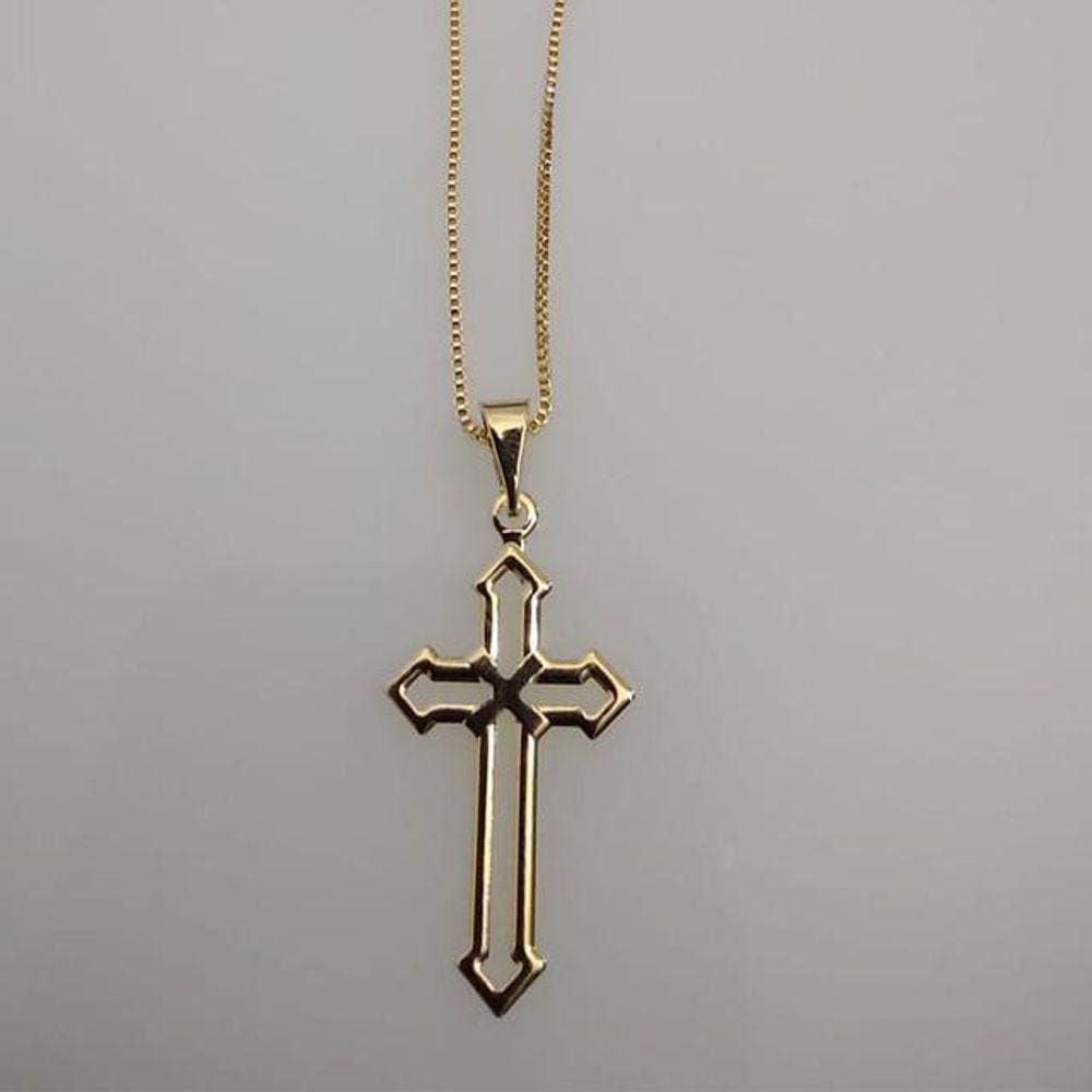 Corrente Masculina Veneziana com Pingente em Cerâmica