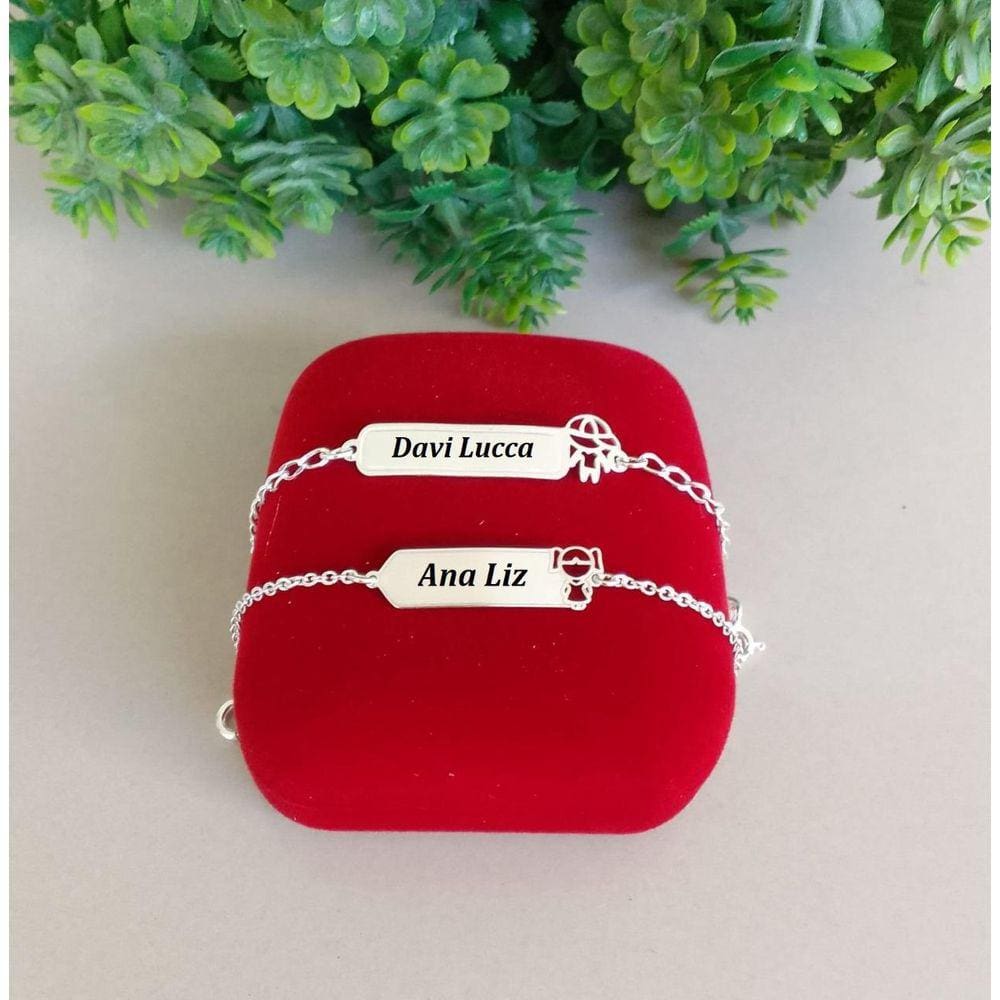 Colar Personalizado Jhulias Joias 10cm + Extensor