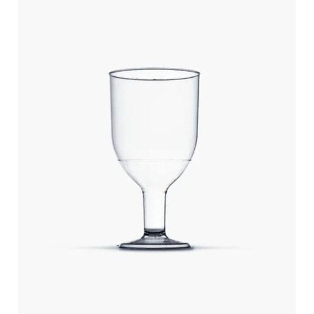 Taça Acrílico Doces Cristal 50ml C/100 Uni + Colherzinha