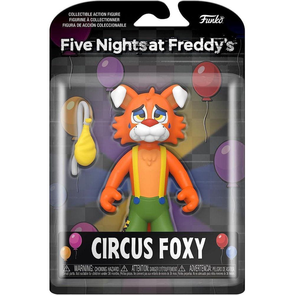 Cinco noites na figura de ação articulada de Freddy Foxy