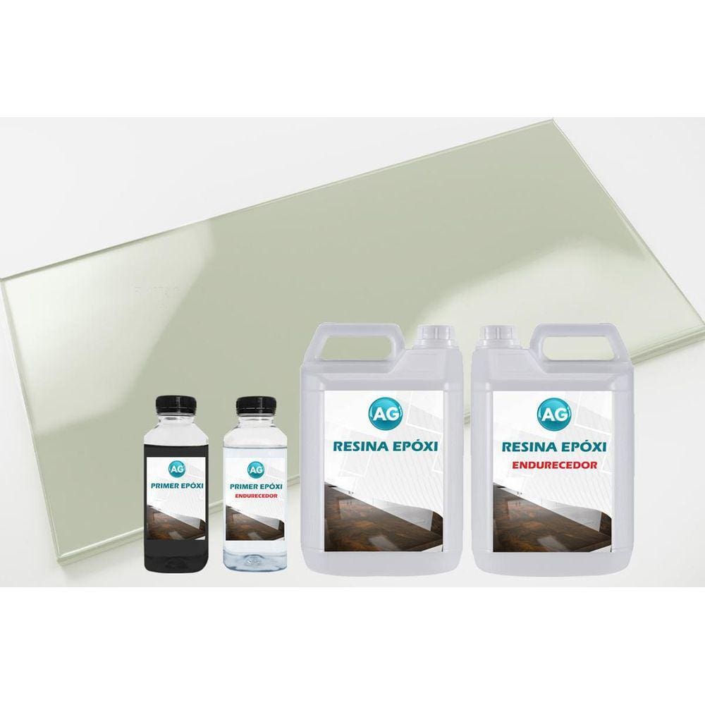 Kit Bancada de cor Sólida por M - Primer e Resina Epóxi AG