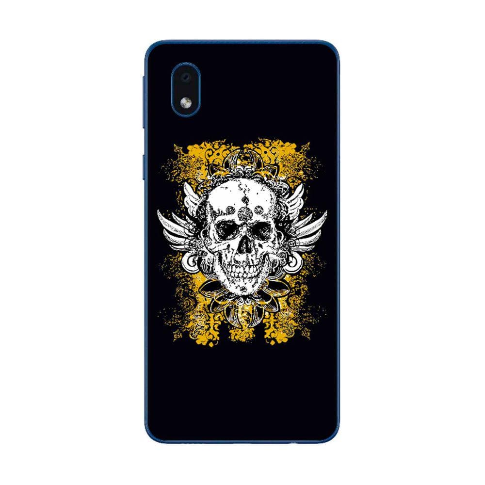 Capa Adesivo Skin374 Verso Para Samsung Galaxy M01 Core