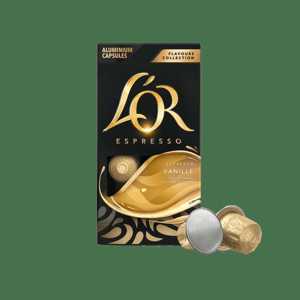 Cápsulas Nespresso L`OR Espresso Vanilla - Caixa 10 Unidades