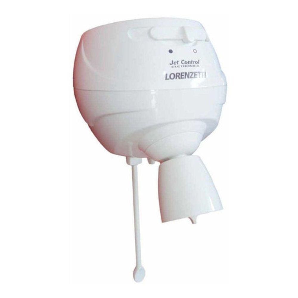 Chuveiro Elétrico De Parede Lorenzetti Jet Control Eletrônica Branco 7800w 220v