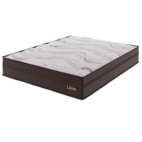 Colchão de Casal Espuma 188mx138cmx30 Ortopedico Libia Marrom