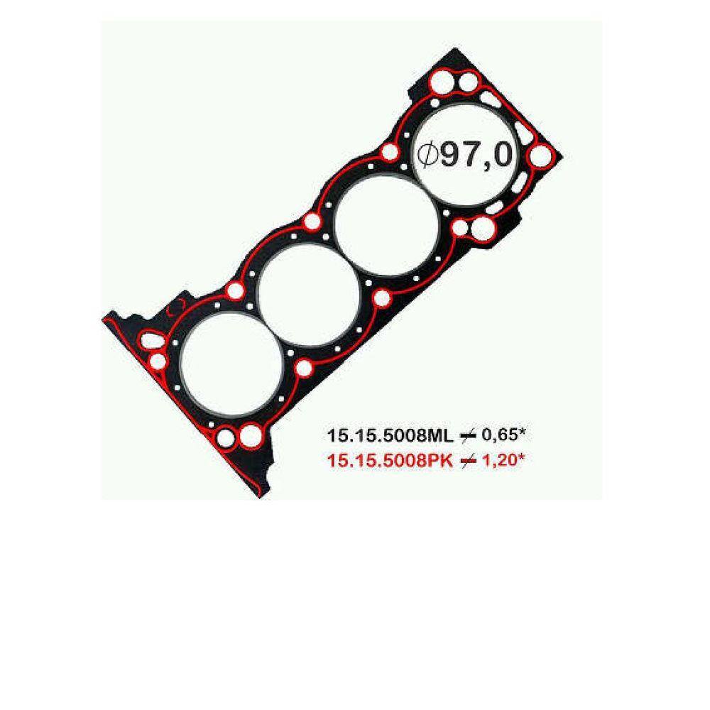 Junta Cabeçote Fibra Toyota Hilux SW4 2.7 16V 2TR-FE