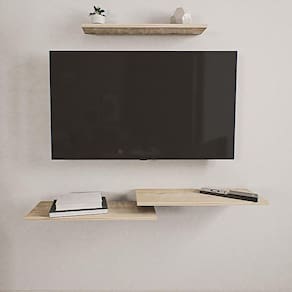 Rack de Madeira Maciça Pinus p/ Sala ou Quarto