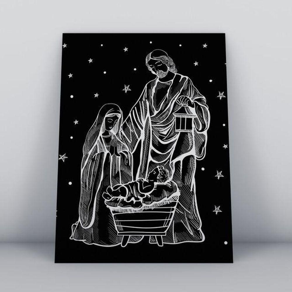 Quadros TAC religião-019-m2 Colorido 20x30cm MDF