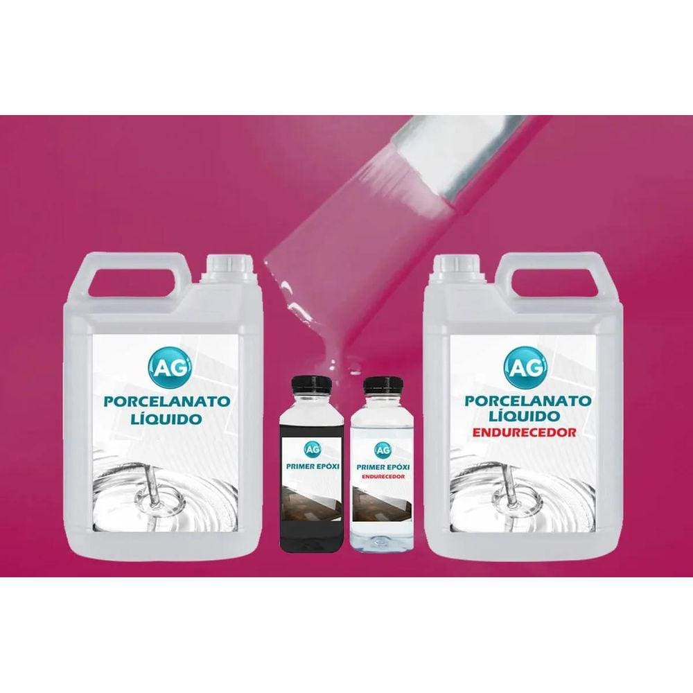 Kit Porcelanato Líquido + Primer por M - Multiuso