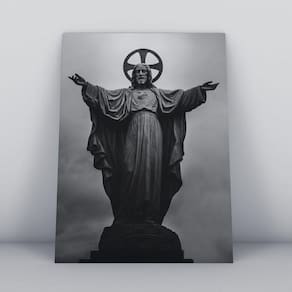 Quadros TAC Religião Cristã 044 - 20x30cm - MDF - Colorido