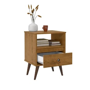 mesa cabeceira classic retro 1 gaveta freijo