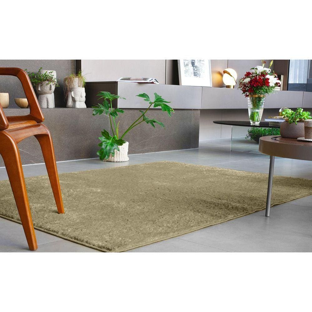 Tapete Antiderrapante Silky Light 2,00x 2,50 Champanhe