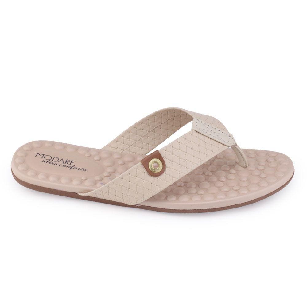 Chinelo Fem Modare UltraConforto 7163.100 Tresse rasteiro