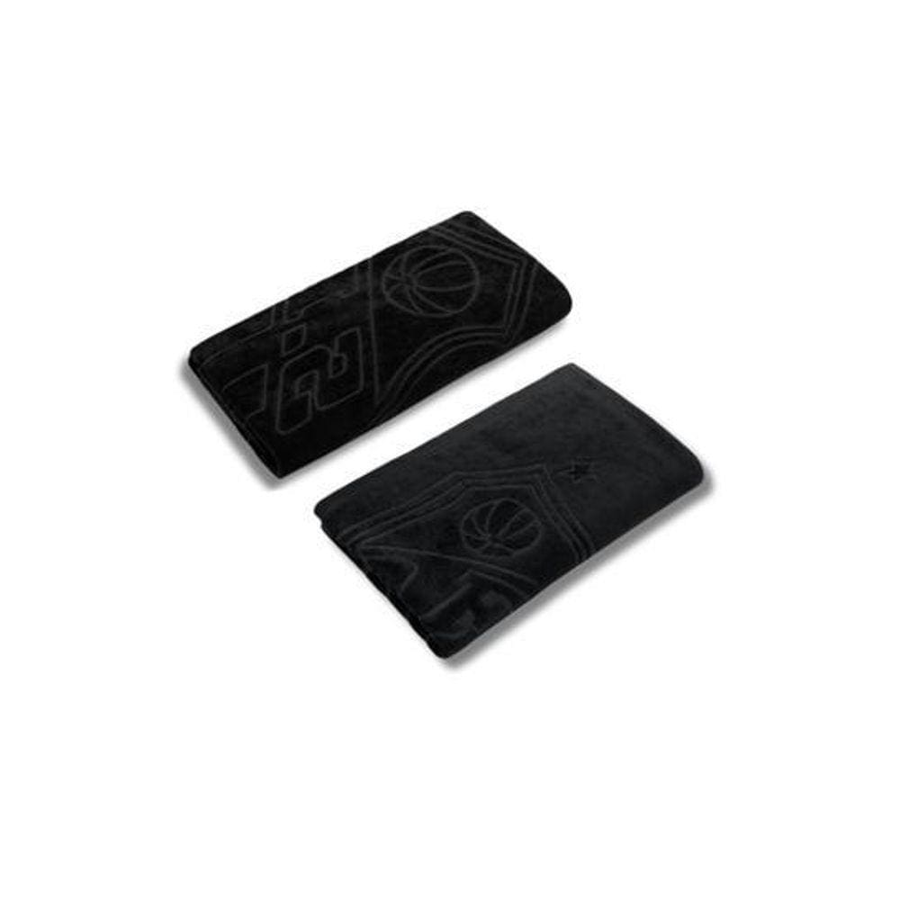 Kit Toalha Banho+ Rosto Buettner Santos Preto 100% Algodão