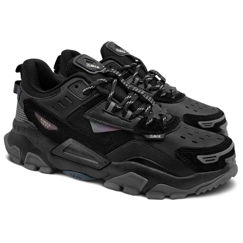 Tênis Qix Trek Preto Grafite