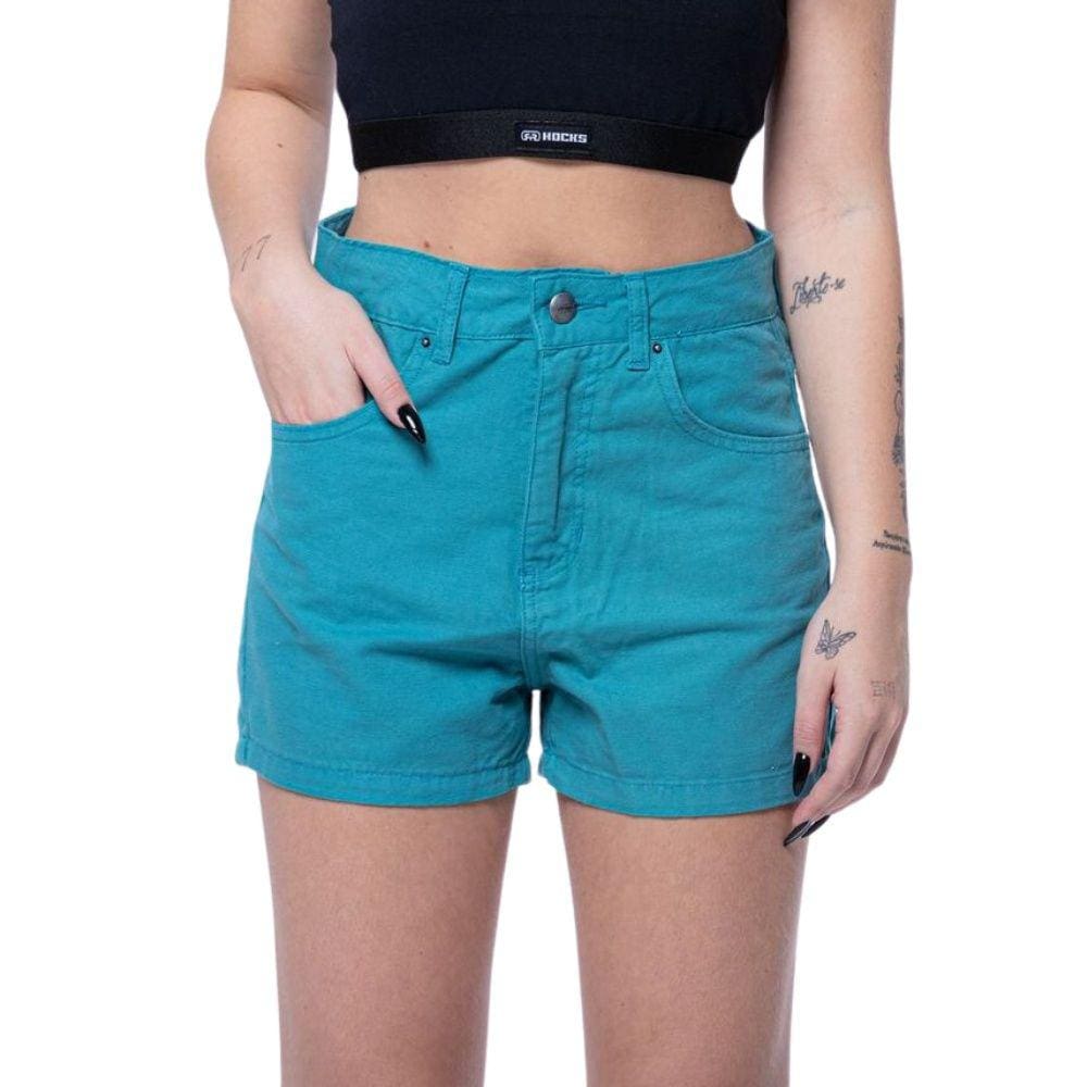Shorts Sarja Hocks Feminino Tradição Verde 24253