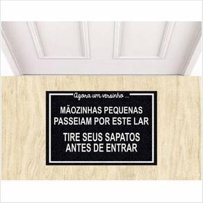 Tapete Agora Um Versinho, Mãozinha Pequenas.