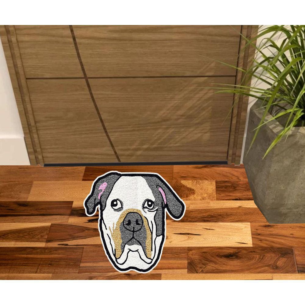 Tapete Cachorro Bull Dog, Tapete Realista De Animais, Para Decoração De Quartosa Salas E Benheiro