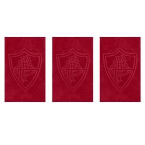 Kit 3 Toalhas de Academia/Mão Buettner Fluminense Vermelho