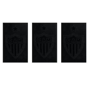 Kit 3 Toalhas de Academia/Mão Buettner Atlético Mineiro
